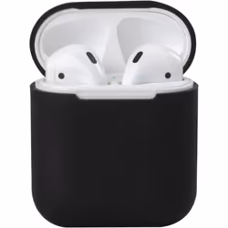 Bigben Connected AIRPODCASEB, Emplacement, Silicone, Noir