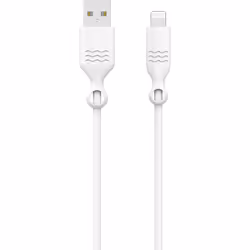 Bigben Connected JGCBLMFI2MW, 2 m, Lightning, USB A, Mâle, Mâle, Blanc