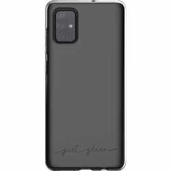 Bigben Connected Just Green, Housse, Samsung, Galaxy A71 A715, 17 cm (6.7"), Transparent