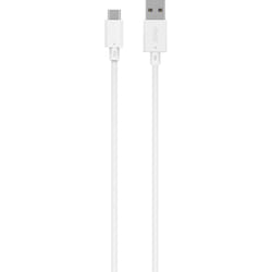 Bigben Connected CBLAC1M2W câble USB 1,2 m USB 2.0 USB A USB C Blanc