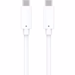Bigben Connected CBLCC1M2W, 1,2 m, USB C, USB C, Blanc