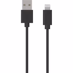 Bigben Connected CBLMFI2MB, 2 m, Lightning, USB A, Mâle, Mâle, Noir