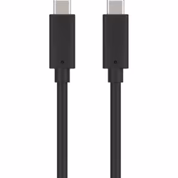 Bigben Connected CBLCC1M2B, 1,2 m, USB C, USB C, Noir