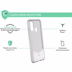 FORCE CASE FCPUREPSM20 coque de protection pour téléphones portables Transparent