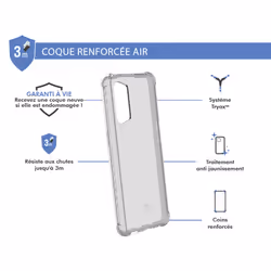 FORCE CASE FCAIRFINDX2LT coque de protection pour téléphones portables Transparent