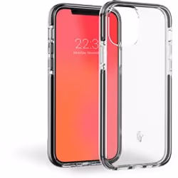 Bigben Connected FCLIFENIP1267B, Housse, Apple, iPhone 12 Pro Max, Noir, Transparent