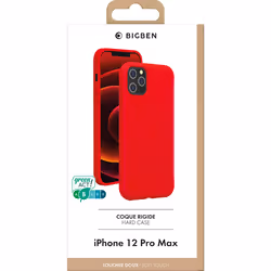 Bigben Connected COVSOFTIP1267R coque de protection pour téléphones portables Rouge