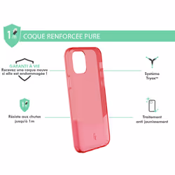 FORCE CASE FCPUREIP1261R coque de protection pour téléphones portables Rouge