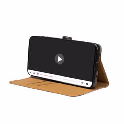 Bigben Connected FOLIOGA71B coque de protection pour téléphones portables Étui avec portefeuille Noir
