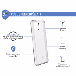 FORCE CASE FCAIRRENO4ZT coque de protection pour téléphones portables Transparent