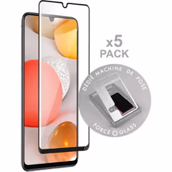 Force Glass PACKFGOGGA425GO, Samsung G A42 5G, Noir, 5 pièce(s)