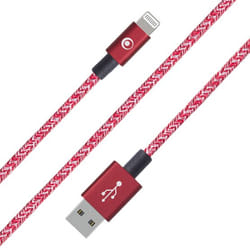 Bigben Connected CABTISMFIN2M3ARB câble de téléphone portable Rouge