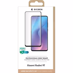 BIG BEN PEGLASSXREDMI9T écran et protection arrière de téléphones portables Protection d'écran transparent Xiaomi 1 pièce(s)