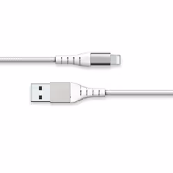 BIG BEN FPLIAMFI1M2W, 1,2 m, Lightning, USB A, Mâle, Mâle, Blanc