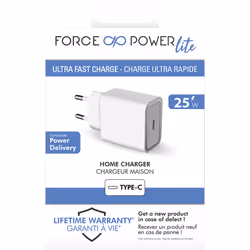 BIG BEN FPLICS1C25WPDW chargeur d'appareils mobiles Universel Blanc Secteur Charge rapide Intérieure