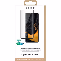 BIG BEN PEGLASSFINDX3L écran et protection arrière de téléphones portables Protection d'écran transparent Oppo 1 pièce(s)