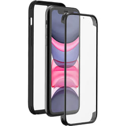 Coque 360° pour Apple iPhone 11 - Noir/Transparent