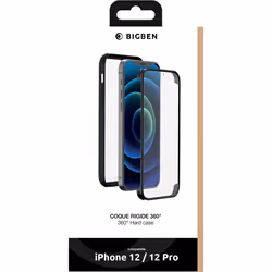 Bigben Connected COV360IP12B coque de protection pour téléphones portables Noir