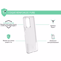 FORCE CASE FCPUREXRNOTE10PT coque de protection pour téléphones portables Transparent