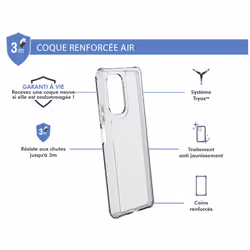 FORCE CASE FCAIRXMI11IT coque de protection pour téléphones portables Transparent