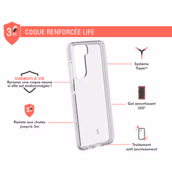 FORCE CASE FCLIFENGS21FET coque de protection pour téléphones portables Transparent