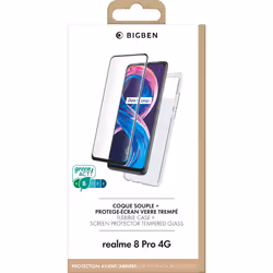 Bigben Connected PACKSILIVTRM8P4G coque de protection pour téléphones portables Transparent