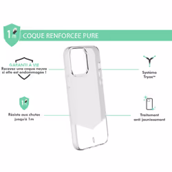 FORCE CASE FCPUREIP1367T coque de protection pour téléphones portables Transparent