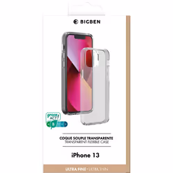 Coque De Protection Transparente Compatible Iphone 13 Bigben - La Coque De Protection