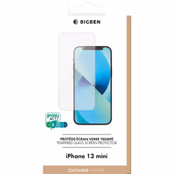 BIG BEN PEGLASSIP1354 écran et protection arrière de téléphones portables Protection d'écran transparent Apple 1 pièce(s)