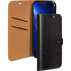 Protection Folio iPhone 13 Pro Max Bigben Wallet avec languette Noir
