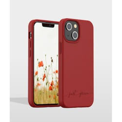 Coque iPhone 13 mini Bio rouge