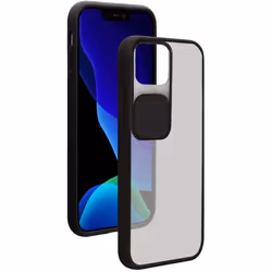 BIG BEN COVSLIDEIP1361PB, Housse, Apple, iPhone 13 Pro, 15,5 cm (6.1"), Noir, Transparent