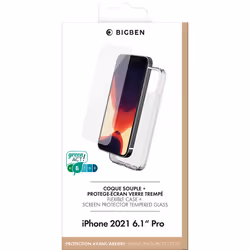 Bigben Connected PACKSILIVTIP1361P 6.1" Housse Transparent