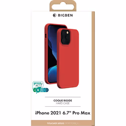 Bigben Connected COVSOFTIP1367R coque de protection pour téléphones portables Rouge