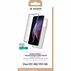 Bigben Connected PACKSILIVTV21 coque de protection pour téléphones portables Transparent