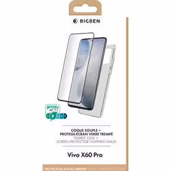 Bigben Connected PACKSILIVTVX60P coque de protection pour téléphones portables Transparent