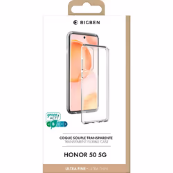 Bigben Connected SILITRANSH505G coque de protection pour téléphones portables Transparent
