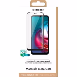 BIG BEN PEGLASSMOTOG30 écran et protection arrière de téléphones portables Protection d'écran transparent Motorola 1 pièce(s)