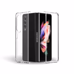 FORCE CASE FCDUOGZFOLD3T, Samsung G Z Fold 3, Transparent