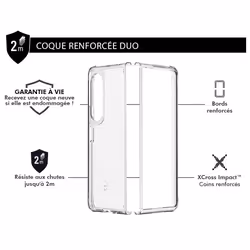 FORCE CASE FCDUOGZFOLD3T coque de protection pour téléphones portables Transparent