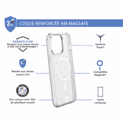 FORCE CASE FCAIRMAGIP1367T coque de protection pour téléphones portables Transparent