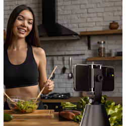 Bigben Connected STAND360DETECTMOVE support Noir