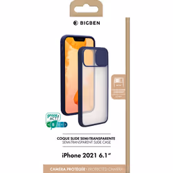 Bigben Connected COVSLIDEIP1361BL coque de protection pour téléphones portables Bleu