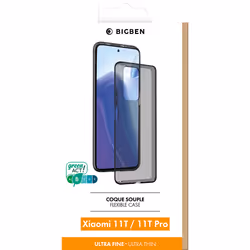 Bigben Connected SILITRANSBXMI11T coque de protection pour téléphones portables Noir