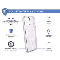 FORCE CASE FCAIRMAGIP1261T coque de protection pour téléphones portables Transparent