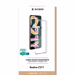 Bigben Connected SILITRANSC21Y coque de protection pour téléphones portables Transparent