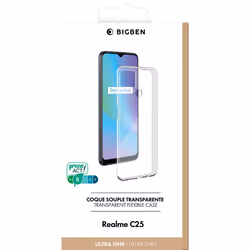 Bigben Connected SILITRANSC25 coque de protection pour téléphones portables Transparent