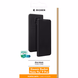 Bigben Connected ETUIFXNOTE9P coque de protection pour téléphones portables Noir