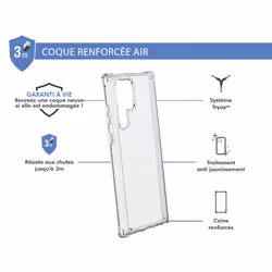 FORCE CASE FCAIRGS22UT coque de protection pour téléphones portables Transparent