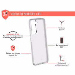 FORCE CASE FCLIFENGS22PT coque de protection pour téléphones portables Transparent